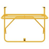 Висяща терасна маса Горчица 60 x 39 x 65 см Стомана