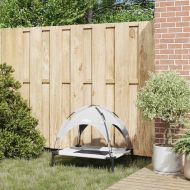 Кучешко легло Сребристо сиво m Стомана