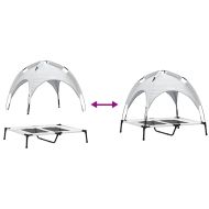 Кучешко легло Сребристо сиво l Стомана