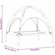 Кучешко легло Сребристо сиво m Стомана