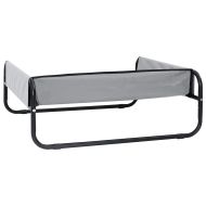 Кучешко легло Светлосиво s Оксфордска тъкан и стомана