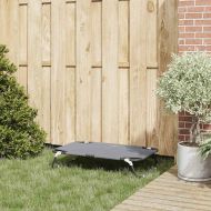 Кучешко легло Светлосиво s Оксфордска тъкан и стомана