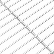 Решетка за грил Сребрист 60 x 40 cm Неръждаема стомана