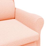 фотьойл Розово 76 x 94 x 102 см Тъкан Шарпа