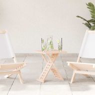 Масичка за кафе Кафяво 33 x 33 x 40.5 см