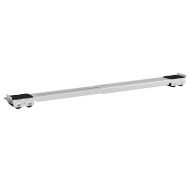 Основа за пералня 2 pcs Сребрист 72 x 5 x 4.5 см Стомана