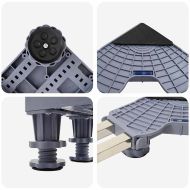 Регулируема База за перална машина Сив 67 x 67 x 12 см Метал