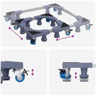 Основа за пералня Сив 66 x 66 x 12 см Неръждаема стомана