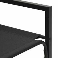 Градинска мебел Светлосиво 180 x 72,5 x 71 см Полиестер