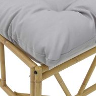 Градински стол 2 pcs Светлосиво 75 x 75 x 71 см Стомана