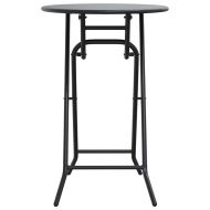 Градинска маса Антрацит 50 x 50 x 72 cm Стомана