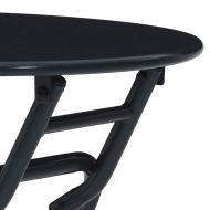 Градинска маса Антрацит 50 x 50 x 72 cm Стомана