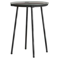 Комплект за хранене в градината 3 pcs Кафяв и Кремав полиратан