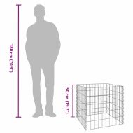 Компостер Сив Стомана