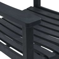 Люлеещ се стол Черно 65 x 84 x 114 см Полиетилен