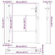 Градинска врата 100 x 150 cm