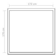 Оранжерия подсилен алуминий 3,46 м²