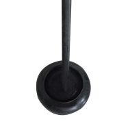 Сгъваеми градински столове, 2 бр, стомана и акация масив