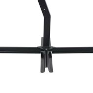 Конзолен градински чадър с дървен прът, 400x300 см, таупе