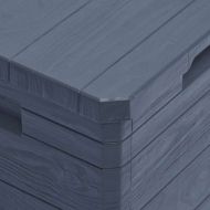 Градинска кутия за съхранение, 90 л, антрацит