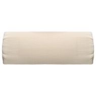 Облегалка за глава за шезлонг, кремава, 40x7,5x15 см, textilene