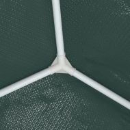 Професионална парти шатра, 4х6 м, зелена, 90 г/м²