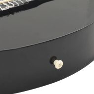 Уестърн класическа cutaway китара с 6 струни, черна, 38"