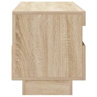 ТВ шкаф с LED осветление, дъб сонома, 100x35x40 см