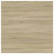 Рафтове за етажерка, 4 бр, дъб сонома, 40x40x1,5 см, ПДЧ