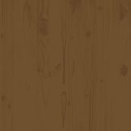 Градински средни дивани, 3 бр, меденокафяви, бор масив