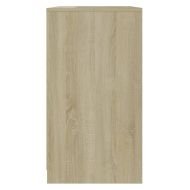 Сайдборд, дъб сонома, 70x40,5x75 см, инженерно дърво