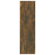 Библиотека/разделител опушен дъб 40x30x103 см инженерно дърво