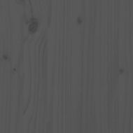 ТВ шкаф, сив, 110,5x35x44 см, бор масив