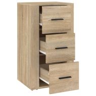 Сайдборд, дъб сонома, 40x33x70 см, инженерно дърво