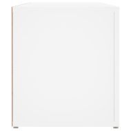 ТB шкаф, бял, 100x31,5x35 см, инженерно дърво