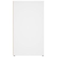 Сайдборд, бял, 80x30x54 см, инженерно дърво