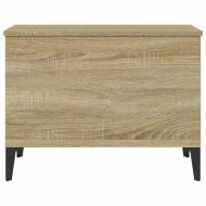 Кафе маса, дъб сонома, 60x44,5x45 см, инженерно дърво