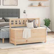 Пейка, 110x41x76,5 см, борово дърво масив