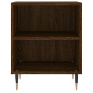 Нощни шкафчета, 2 бр, кафяв дъб, 40x30x50 см, инженерно дърво