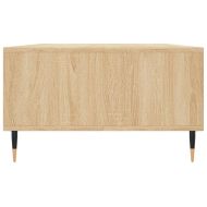 Кафе маса, дъб сонома, 104x60x35 см, инженерно дърво