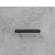 Нощни шкафчета 2 бр бетонно сиво 40x35x47,5 см инженерно дърво