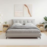 Нощни шкафчета 2 бр дъб сонома 40x35x47,5 см инженерно дърво