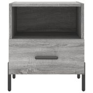 Нощни шкафчета 2 бр сив сонома 40x35x47,5 см инженерно дърво