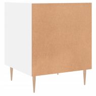 Нощни шкафчета 2 бр бели 40x40x50 см инженерно дърво