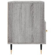 ТB шкаф, сив сонома, 102x36x50 см, инженерно дърво