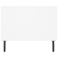 Кафе маса, бяла, 90x50x40 см, инженерно дърво