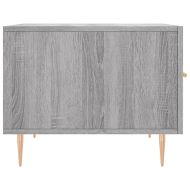 Кафе маса, сив сонома, 50x50x40 см, инженерно дърво