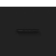 Кафе маса, черна, 50x50x40 см, инженерно дърво