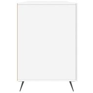 Бюро, бяло, 140x50x75 см, инженерно дърво