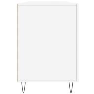 Бюро, бяло, 140x50x75 см, инженерно дърво